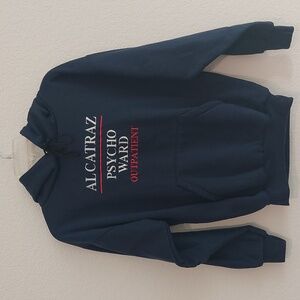 ALCATRAZ PSYCHO WARD OUTPATIENT Hooded Sweatshirt NWOT